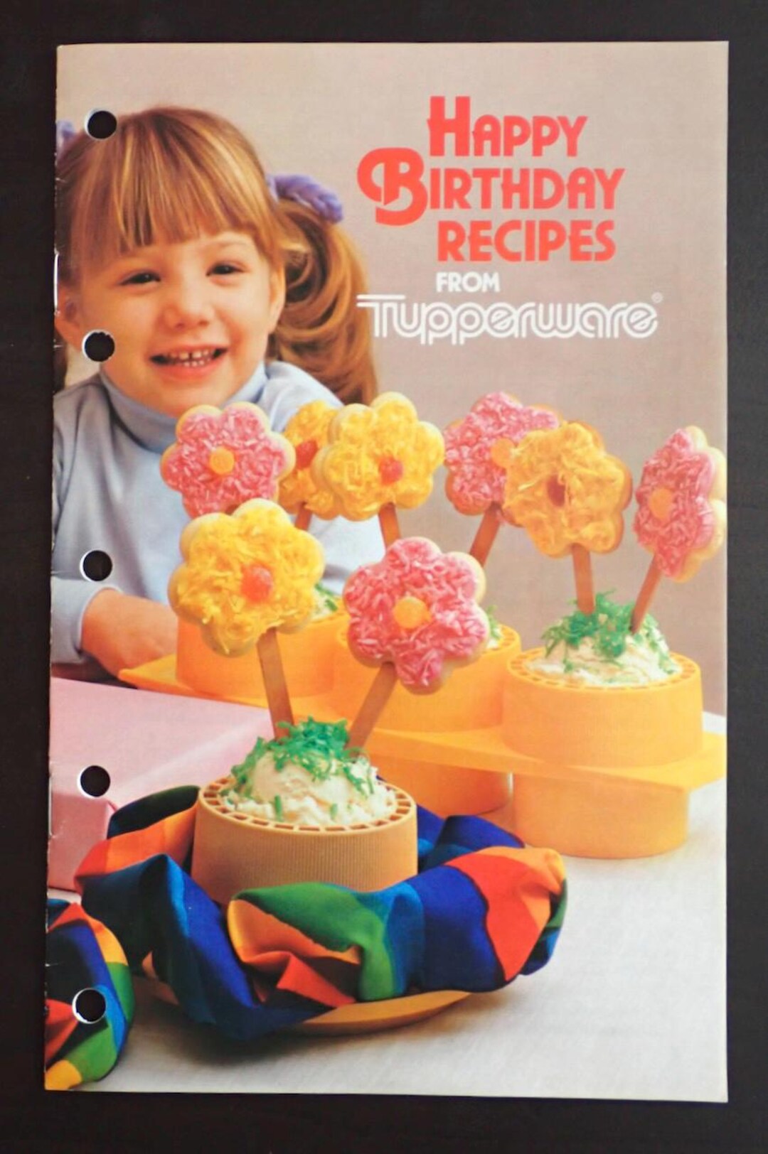 Happy Birthday Recipes From Tupperware Booklet 1980 - Etsy