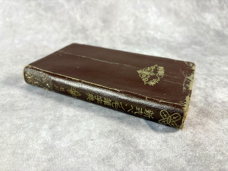 Vintage Book in Japanese: Modern Pen and Calligraphy Dictionary Edited ...