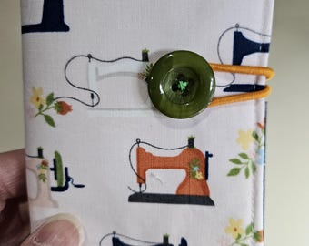 Needle case, Fabric case for needles, storage wallet for sewing needles, LadyInStitches,  case for storing needles, needle book