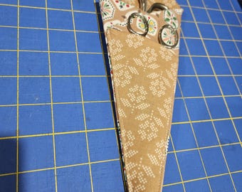 Fabric Scissors Holder: Sewing Accessory Gift for Quilter