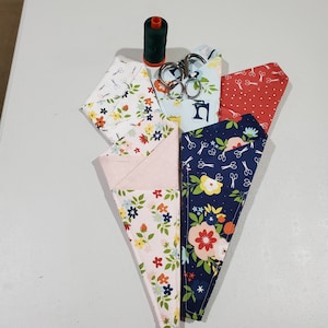 Porta tijeras, estuche para tijeras, funda para tijeras, regalo costureras, accesorio de costura, regalo para quilter (SCISMN)