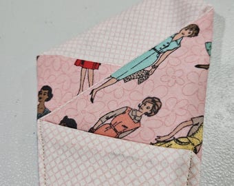 Fabric Scissors Case: Three-Pocket Sewing Accessory