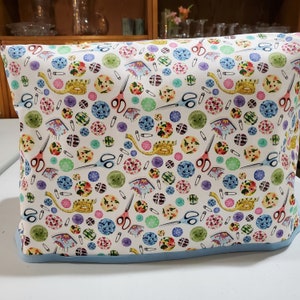 Sewing machine dust cover for machine 15" x 13" x 7".