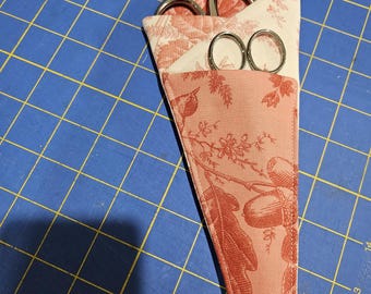 Fabric Scissors Holder: Sewing Accessory Gift for Quilter
