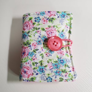 Needle case, Fabric case for needles, storage wallet for sewing needles, LadyInStitches, case for storing needles, needle book