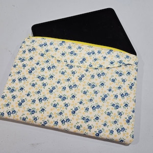 Estojo de transporte para tablet, porta-ipad, porta-tablet, estojo acolchoado para iPad ou Fire, bolsa grande para tablet, presente para estudante universitário