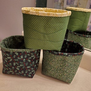 裁縫や工芸品用のパッド入りソフトファブリックボックス