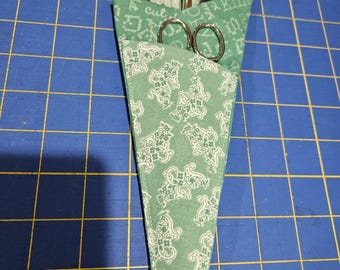 Fabric Scissors Holder: Sewing Accessory Gift for Quilter