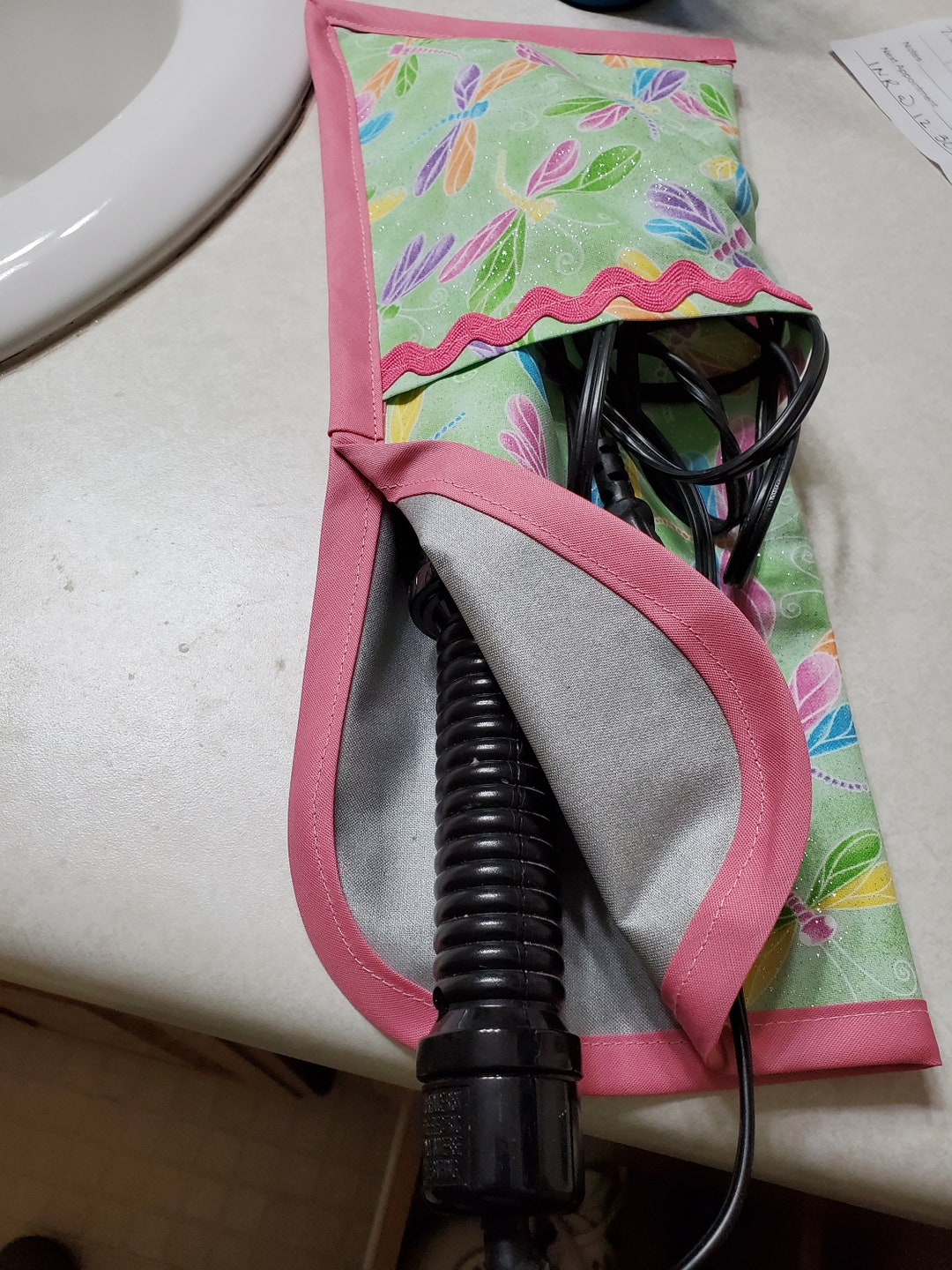 Flat Iron Case Curling Iron Travel Case Heat Resistant Etsy