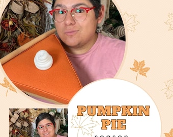 Pumpkin Pie Wreath Attachment ALLEEN TUTORIAL, Fall Wreath Attachment DIY, Geen naaibevestiging, Fall Home Decor, Video Tutorial