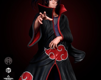 Itachi Uchiha Knight STL, Itachi 3D Print, 1/6 Scale Statue
