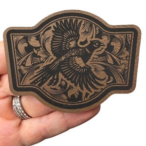 Pheasant Leatherette Patch