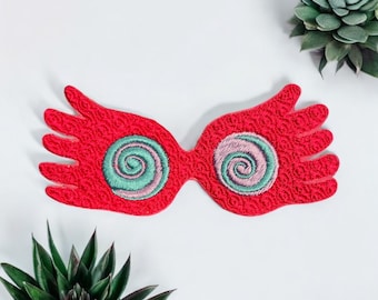 Wizard Glasses Patch