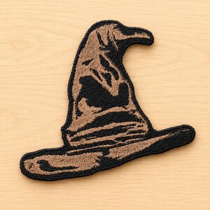 Grumpy Wizard Hat Patch