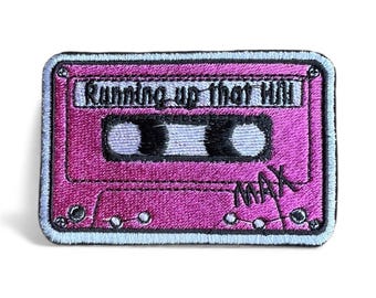 Max Cassette Tape Iron On Patch