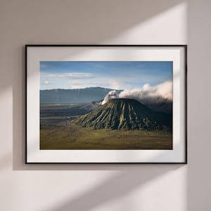 Mount Bromo Fine Art Print, Indonesia Landscape Photography, Java