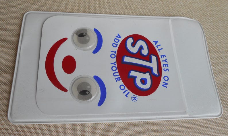 RARE Vintage STP Google Eyed Automotive Oil Pocket Protector - Etsy