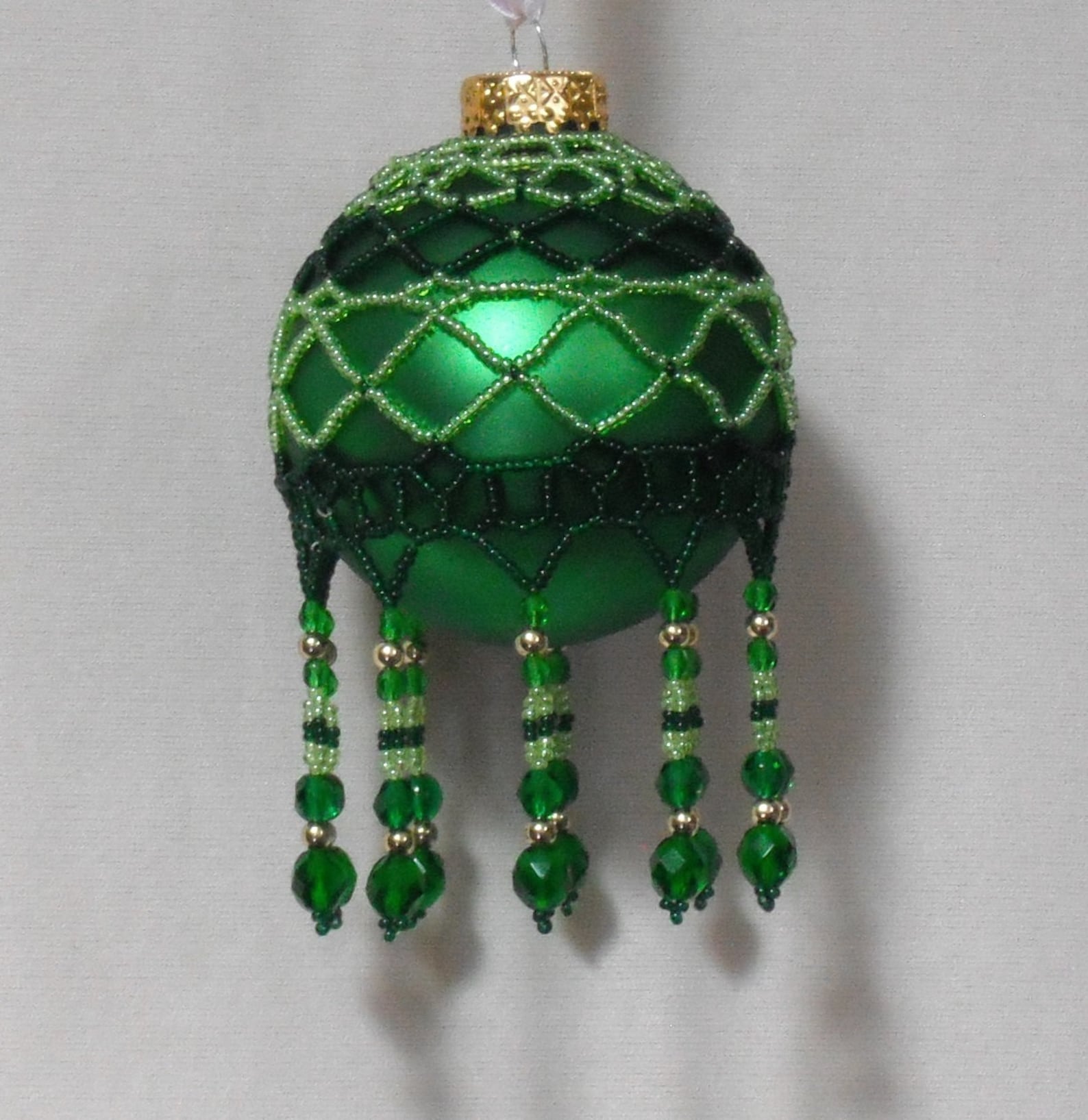 Instant Download Beaded Ornament Cover Instructions Etsy