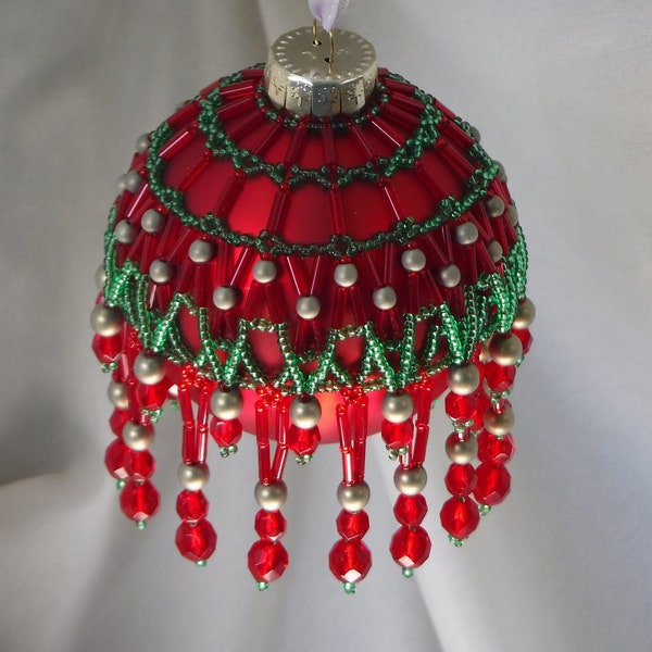 Beaded Ornament Pattern, digital download