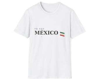 ICH BIN MEXIKO · Minimalistisches Unisex-T-Shirt | Signature Edition | Mexikanischer Stolz