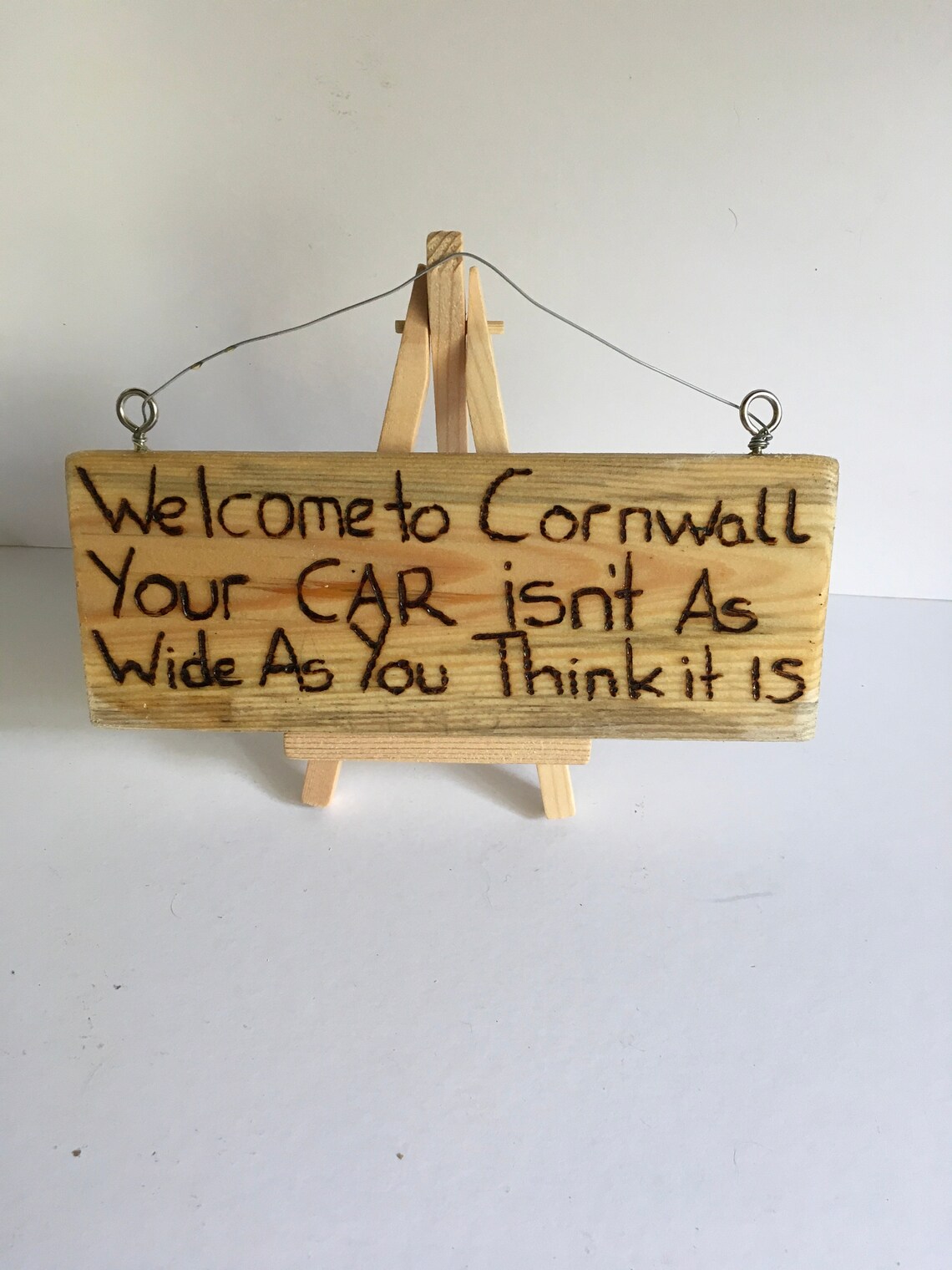 To Cornwall Wooden Sign/Plaque. Reclaimed Timber. Etsy
