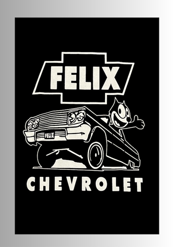 Felix tin sign