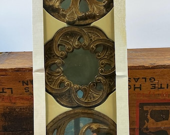 Set of 3 New Old Stock Celtic-Style Decorative Mirrors – Target Home Décor – NIB – 5.5 x 5.5 Inches Each