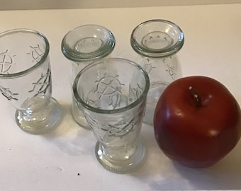REDUCED - Nautical themed  juice glasses