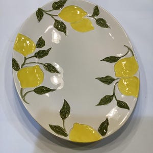 Lucious Lemon Oversized Platter