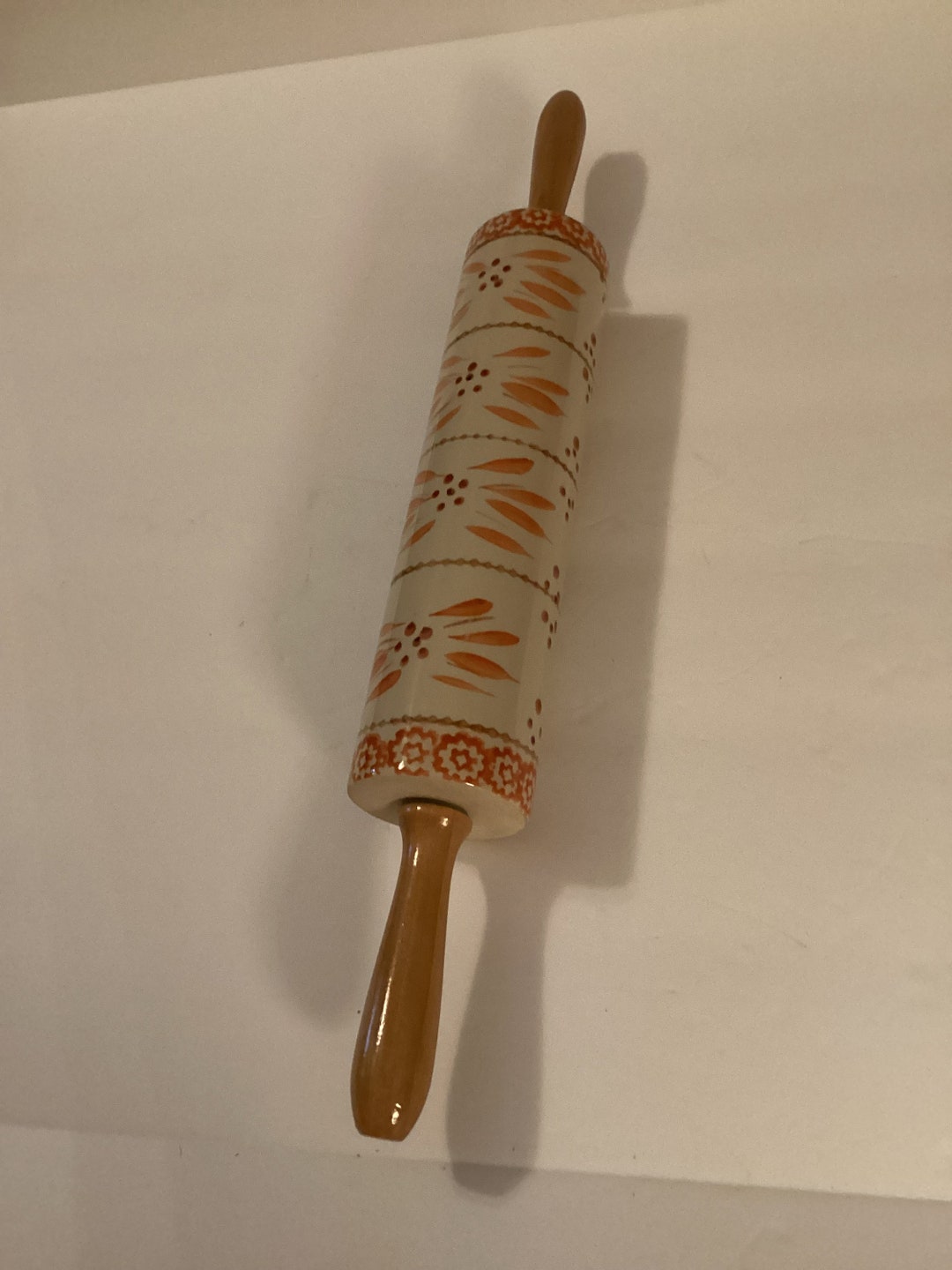 Beautiful Temptations by Tara Flower Burst Ceramic Rolling Pin - Etsy