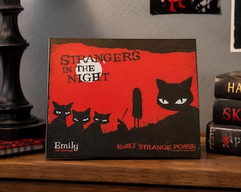 Emily Strange “Strangers in the Night” 8 X 10 inch Promotional Poster