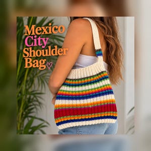Mexico City Knit Easy Shoulder Bag