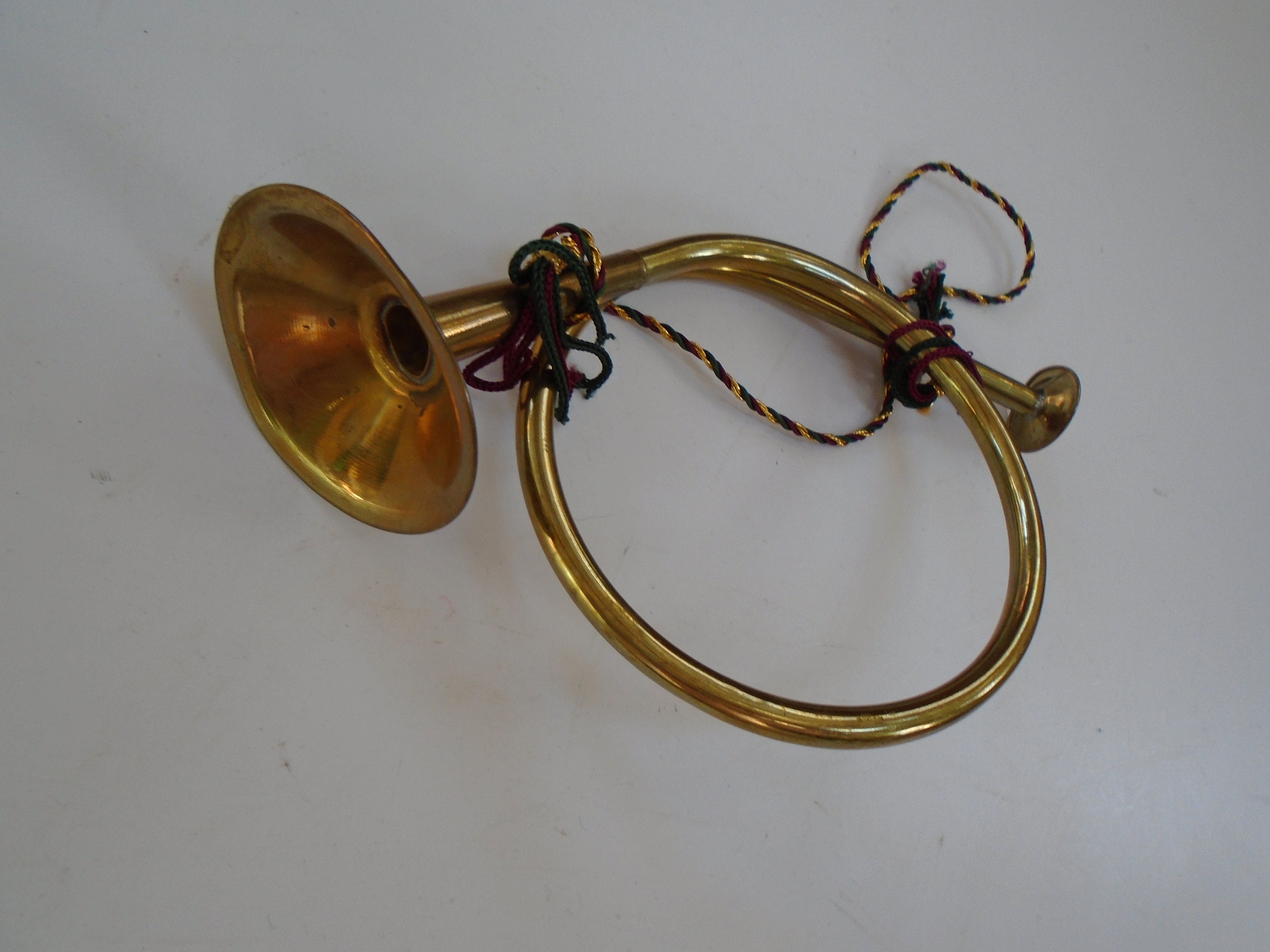 Vintage Lot of Brass French Horns for Holiday Decorating Etsy