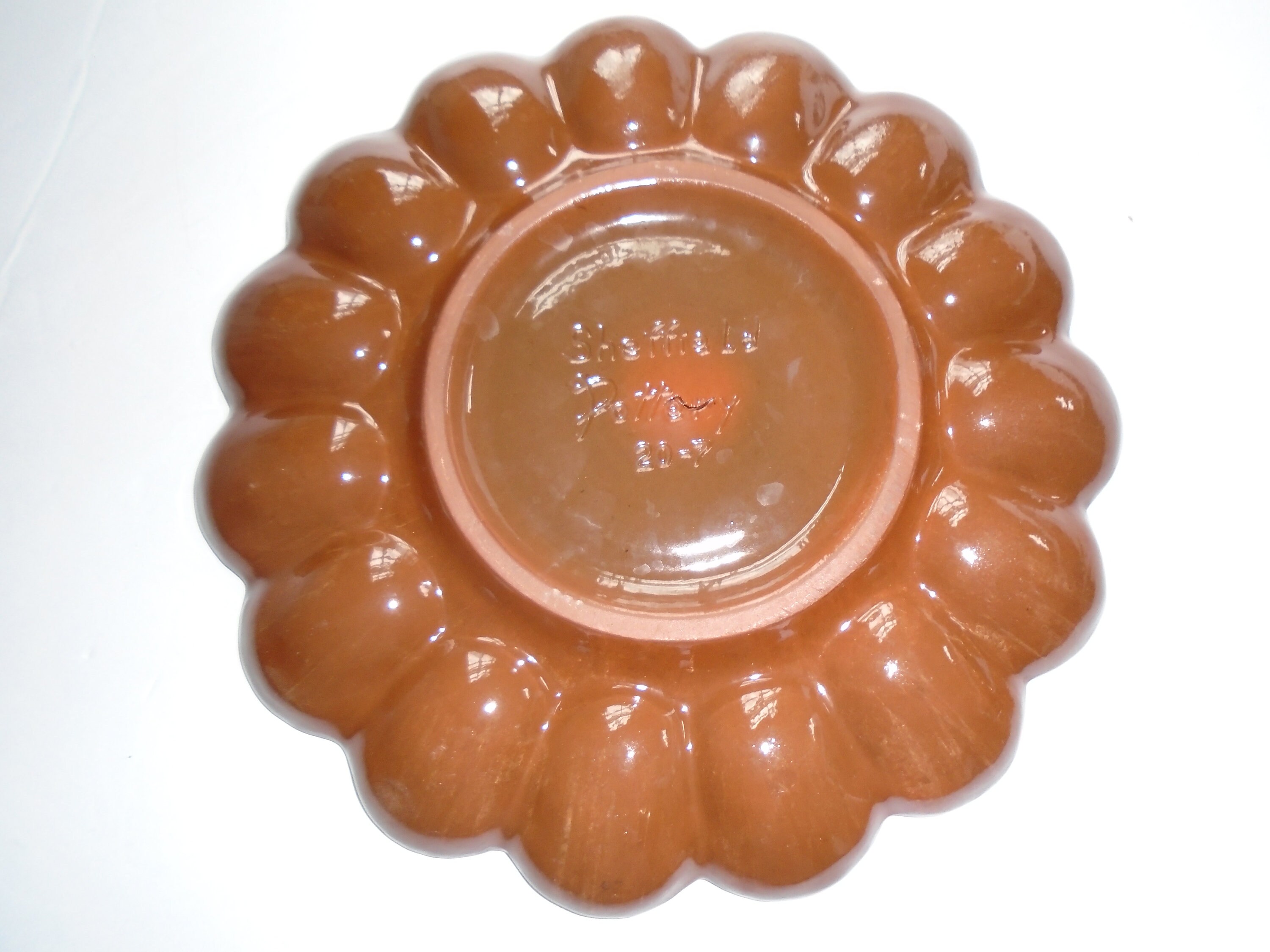 Vintage Sheffield Pottery Ceramic Brown White Rooster Deviled Etsy