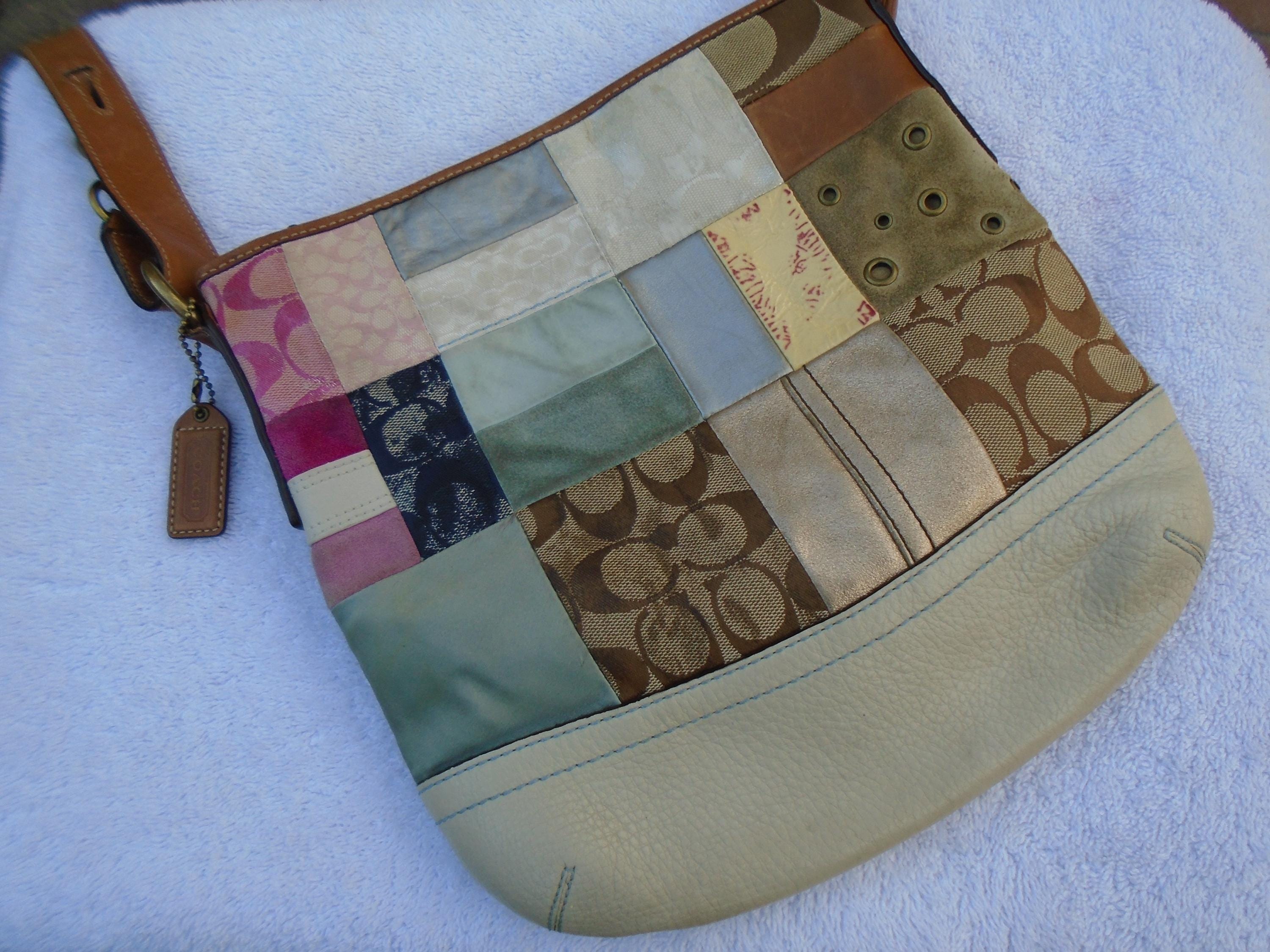 Coach Patchwork Bag - Etsy