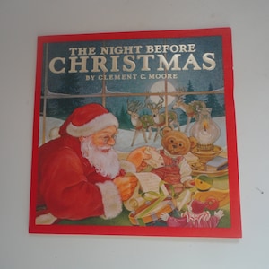 Vintage 1983 Hallmark "The Night Before Christmas" by Clement More Christmas Card, Child Christmas Card, Christmas Card, Holiday Card, Card