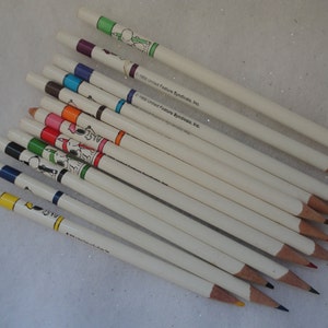 Vintage 12 Snoopy Colored Pencils by Empire Pencil Company Snoopy Sketching Pencils Coloring Snoopy Colored Pencils Snoopy