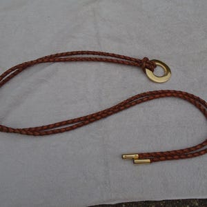 Spanish Braided Leather Belts - Etsy display picture 3