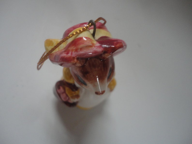 Schmid Benjamin Rabbit Beatrix Potter Beatrix Potter Ornament Vintage Ceramic Schmid Benjamin Rabbit Christmas Ornament Christmas