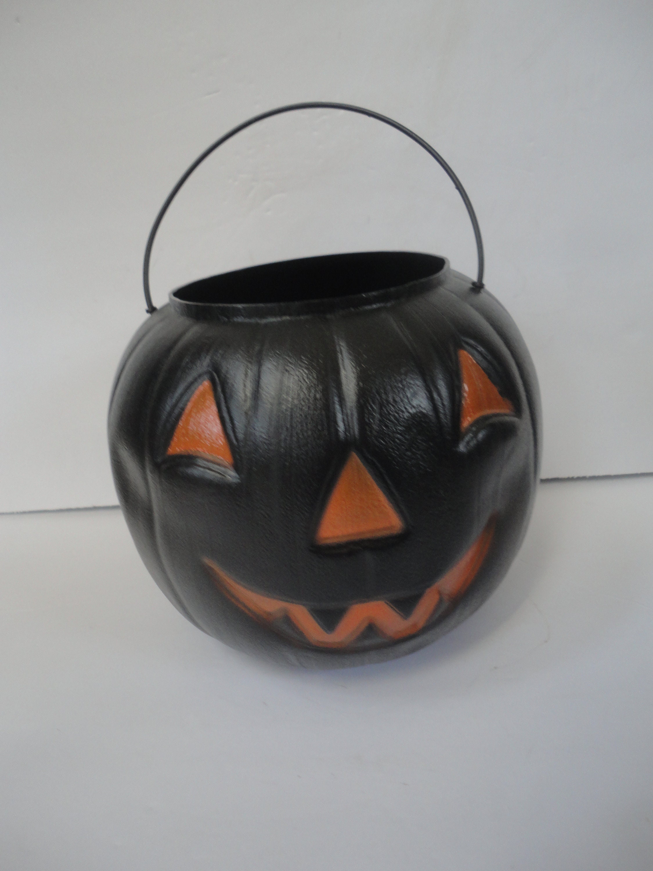 Vintage General Foam Norfolk Huge Pumpkin JackoLantern Halloween