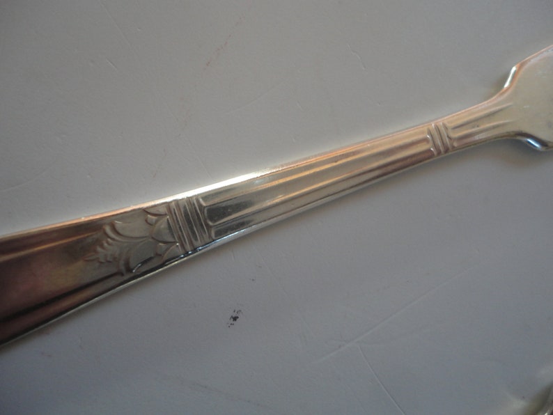 Vintage Wm. Rogers Mfg Co AA Butter Knife Silver Plated Jam Etsy