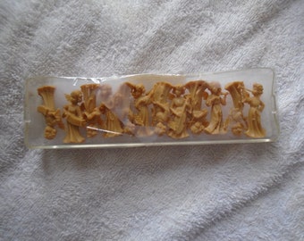 Vintage Unused Miniature Plastic Angels Made in Germany, Miniature Angels, Crafters Angels, Angels Miniature Plastic Angels for Crafters,