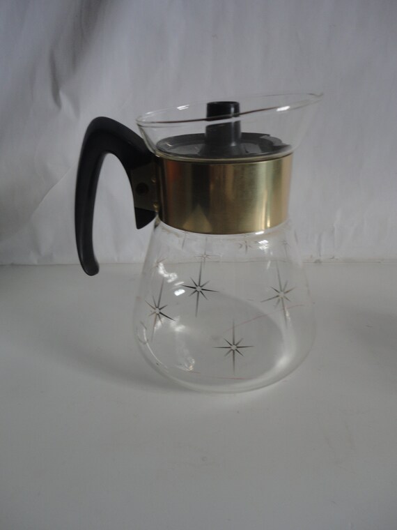 Vintage Corning Clear Glass Atomic 