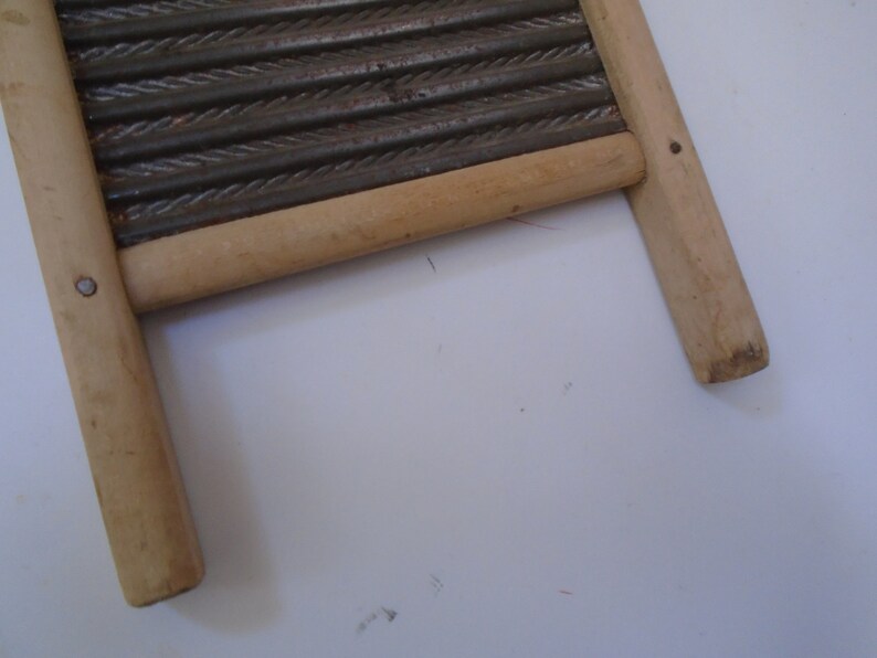 Vintage Wood Metal Dubl Handi Columbus Washboard Wall Decor Etsy