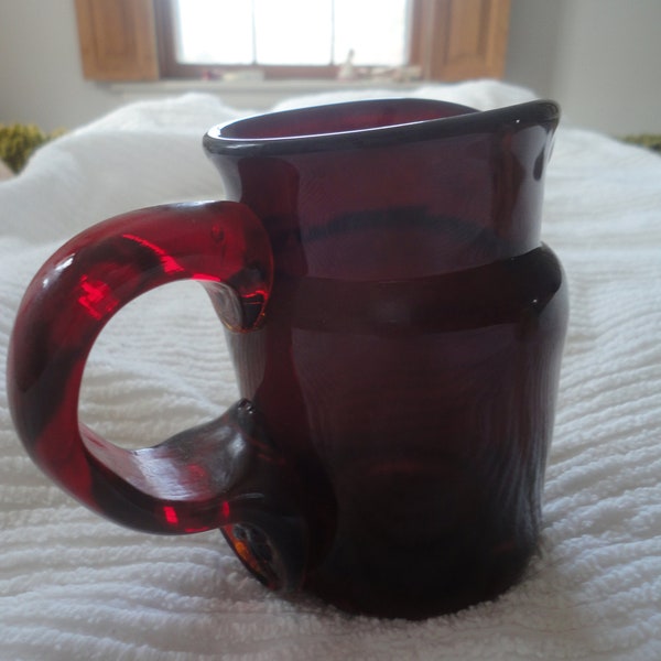 Small Glass Pitcher Etsy