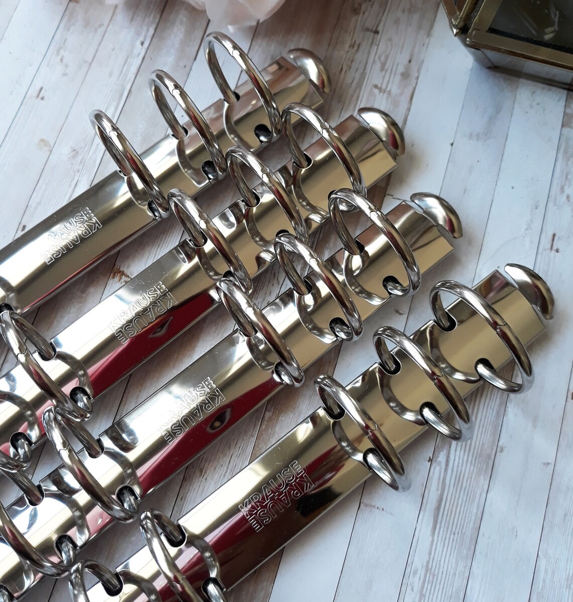 Silver Krause Ring Mechanism Personal Size Ring Binder Etsy