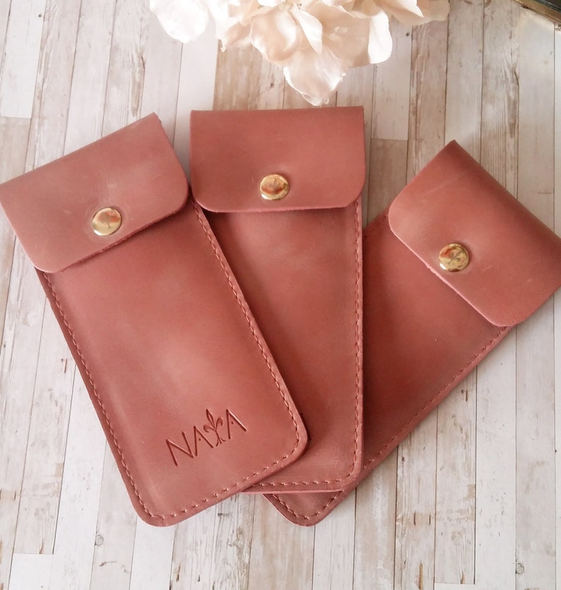 MONTICELLO Leather pen holder