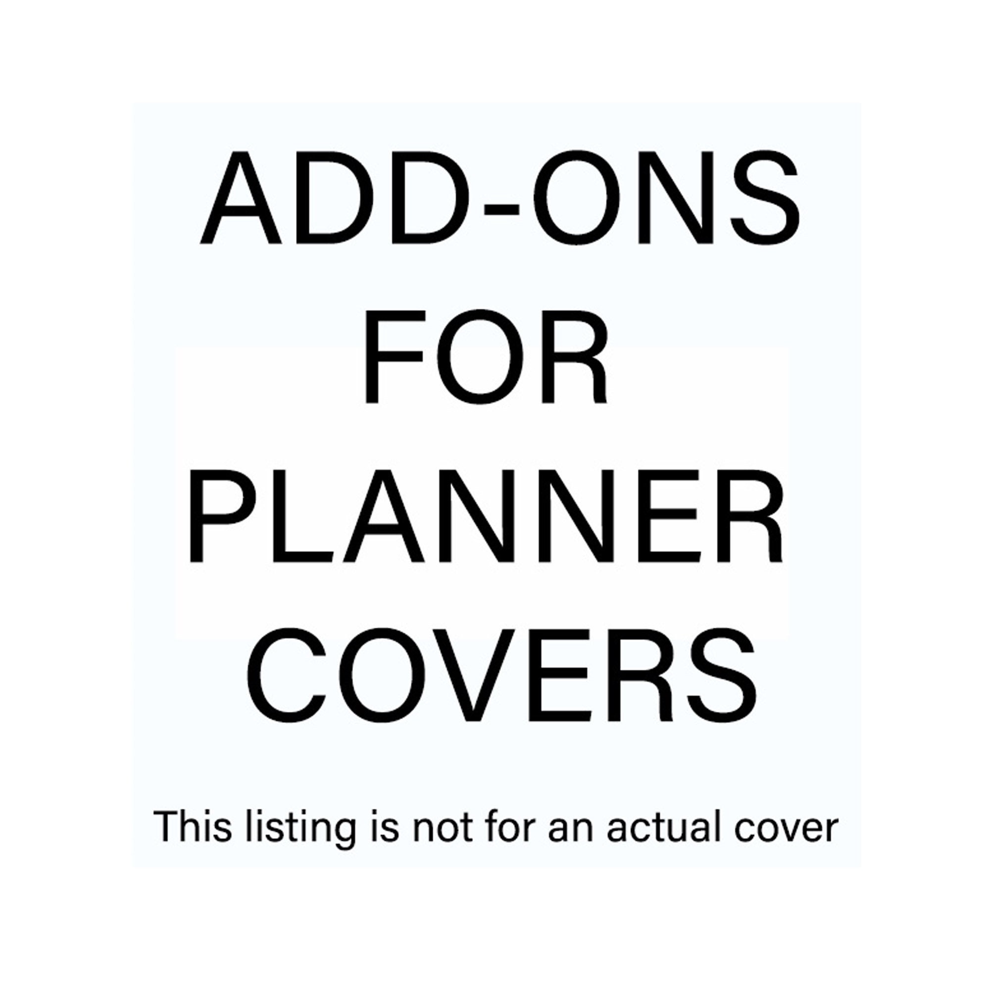 NOT a planner !! Here you can choose add-ons for your travelers noteb…