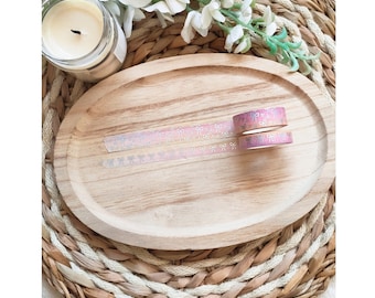 Washi Tape Foiled Ombre | Bow Washi | Simple Washi Tape | Minimalist | Decorative Washi Tape | 15MM Washi Tape for Journals and Planners