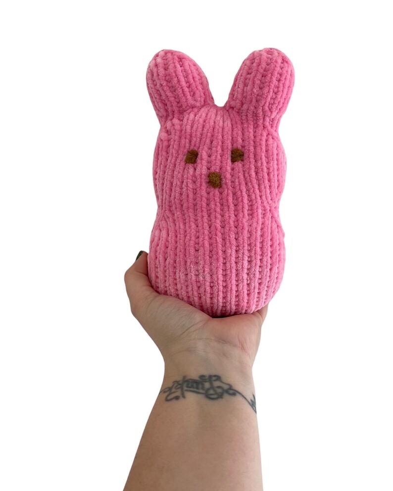 Knit Pattern, Knitting Pattern, Bunny Knit Pattern, Easter Knitting Pattern, Knitting Pattern Easter, Easter Basket Ideas, Easy Knit Pattern image 2